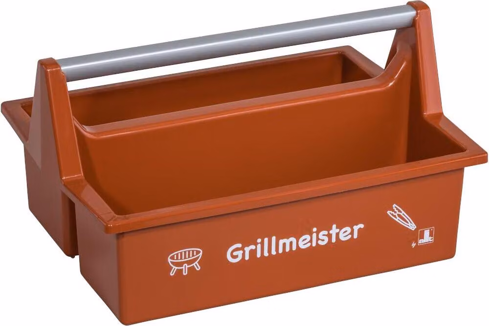 allit 8500908000 allit valigetta McPlus Carry "Grillmeister", marrone