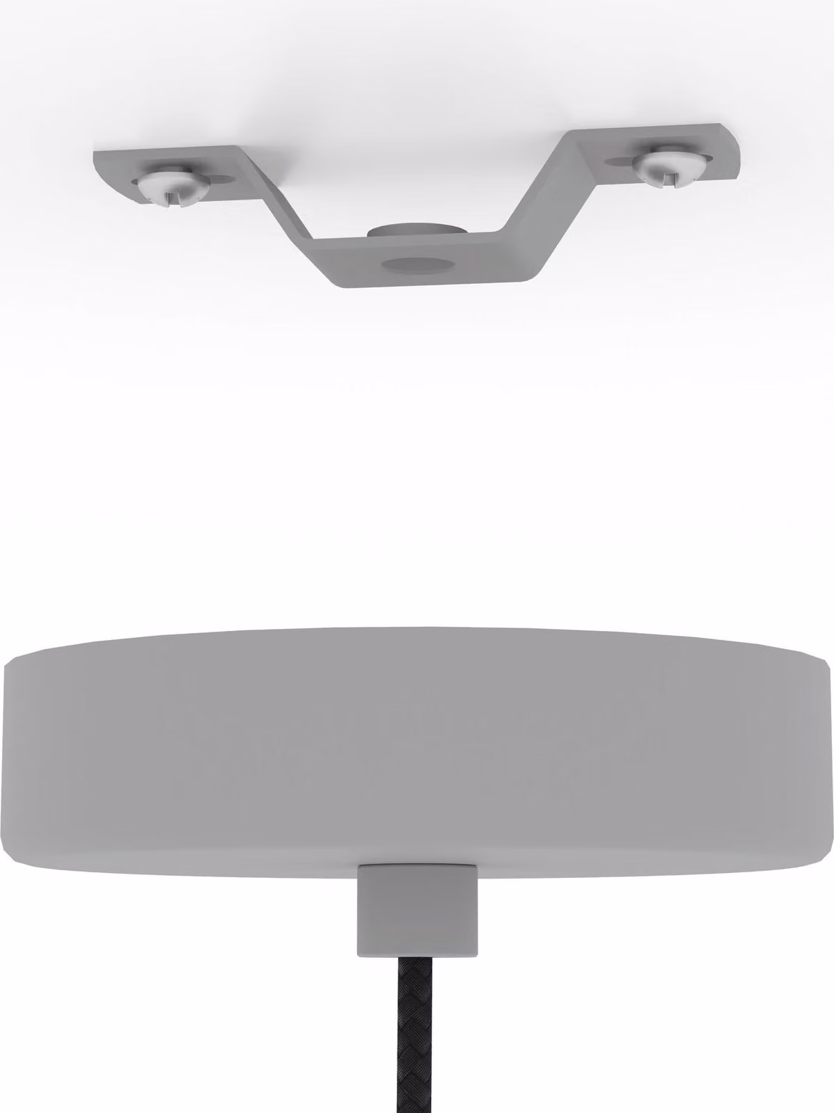Eglo 43838 TWICKEN E27 lampada a sospensione Ø220mm grigio oro