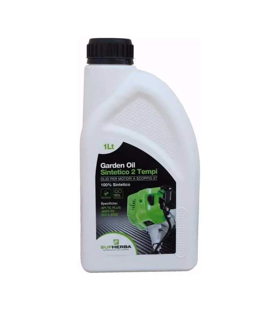 Supherba Olio sintetico 2T Garden Oil 100ml per motori a scoppio