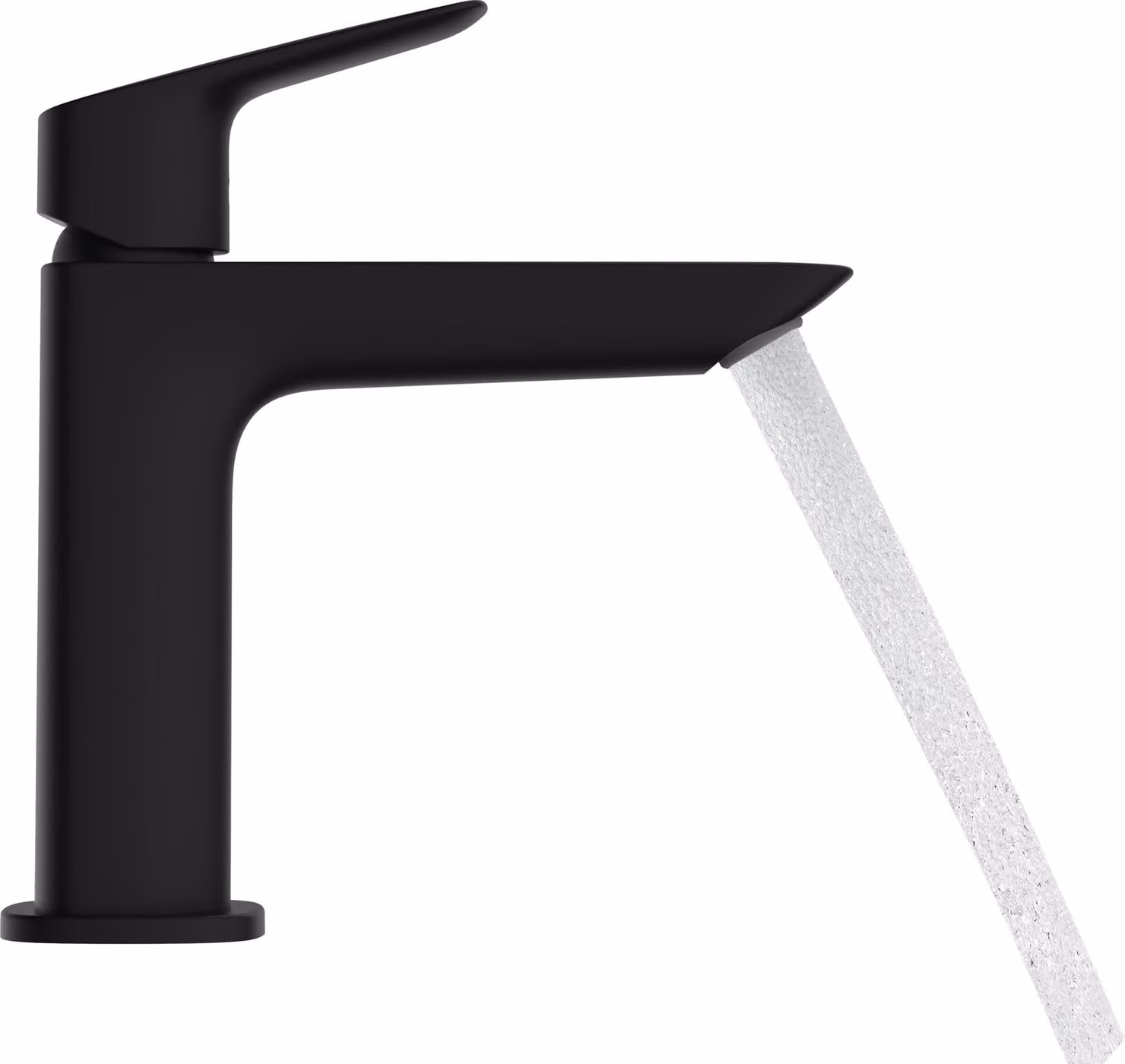 hansgrohe Logis Mitigeur de lavabo Fine, ComfortZone110, bonde à tirette, saillie 121mm, 71251670, 71251670