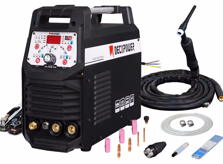 Saldatrice TIG - 200A MMA - 200 Watt di potenza - Compatta e leggera