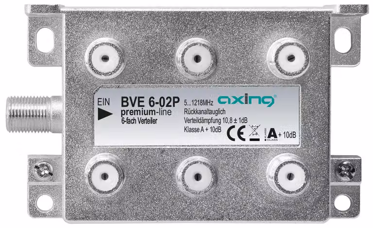 Distributore AXING Classe A+ Modello 02 5-1218 MHz BVE602P