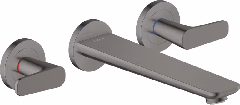 hansgrohe AXOR Citterio C Robinetterie de baignoire 3 trous encastrée pour montage mural, 1 consommateur, 49482330, 49482330