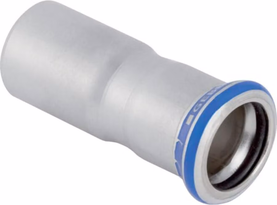 Riduttore Geberit Mapress d 54x35mm, labs-f, inserto m, acciaio inox