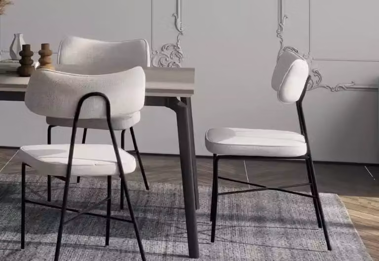 Stuhl für das Esszimmer komfortabel für Interieur und Stil neue Qualität