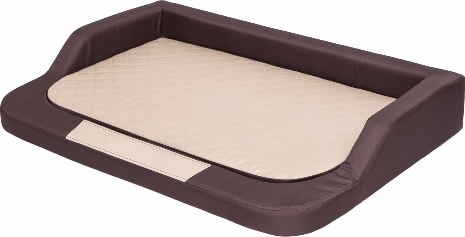 Letto ortopedico per cani "Medico" con schiuma viscosa -95x60cm- lavabile | Pillowprim