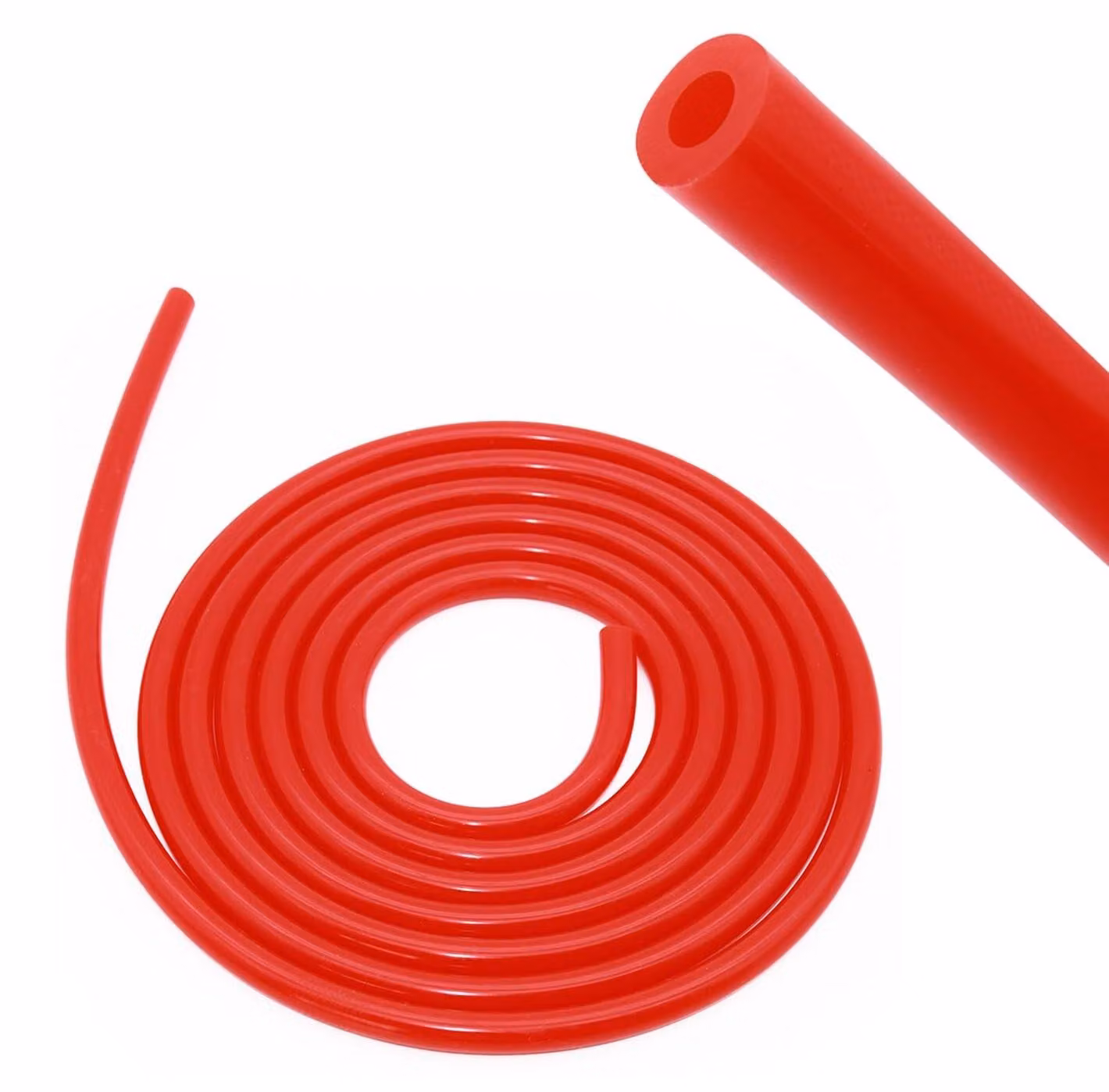 Tubo in silicone rosso per liquido di raffreddamento, lunghezza 1,5 metri