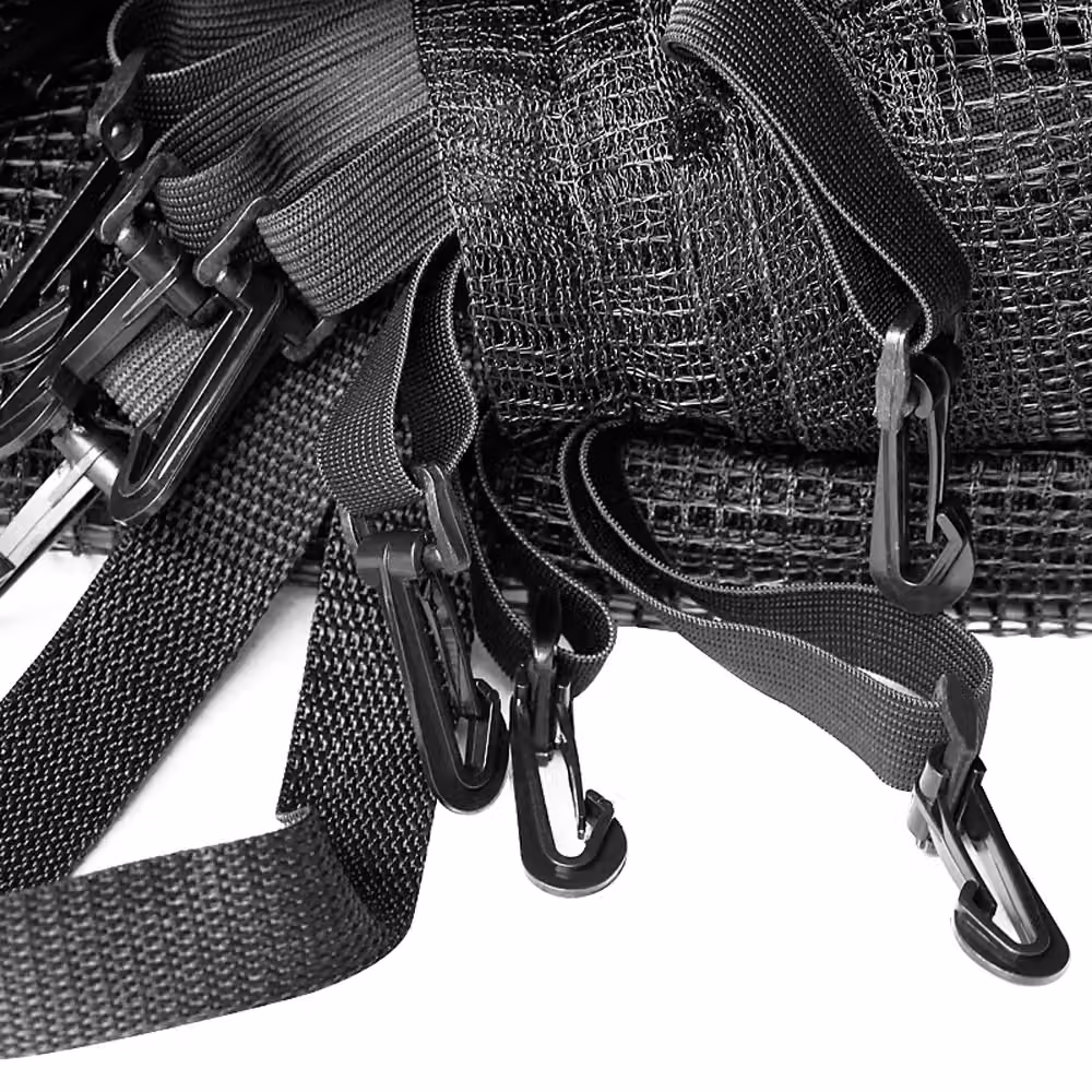 Rete di protezione per trampolino Monzana® nera Ø 183-430 cm – 1