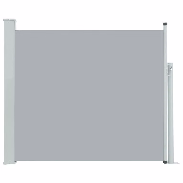Tenda Laterale Retrattile per Patio 100x300 cm Grigio