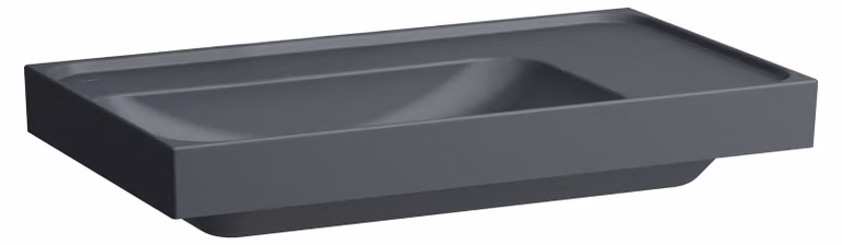 LAUFEN MEDA lavabo, encastrable, 800x460mm, tablette à droite, sans trou pour robinetterie, sans trop-plein, H8171167581121, H8171167581121