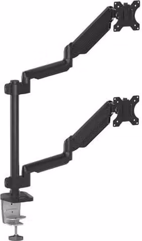 Fellowes Platinum Series braccio monitor doppio verticale