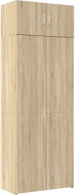 Armadietto Rovere Sonoma 80x42,5x225 cm in Truciolato CFW2487989