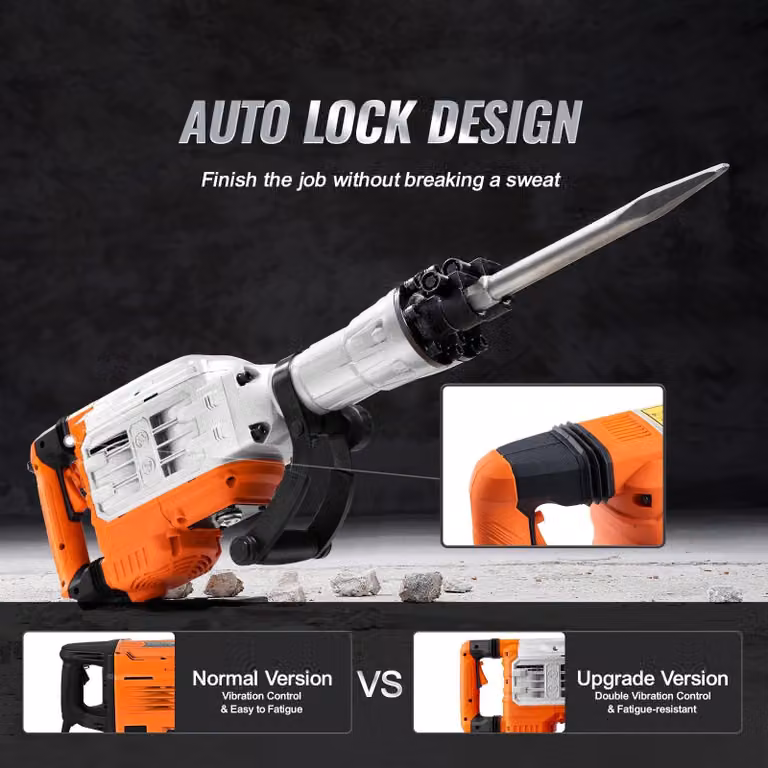 Jack Hammer - Martello demolitore -. martello demolitore -. Sloophamer - Martelli demolitori -. Martello rotante - Trapano avvitatore a percussione