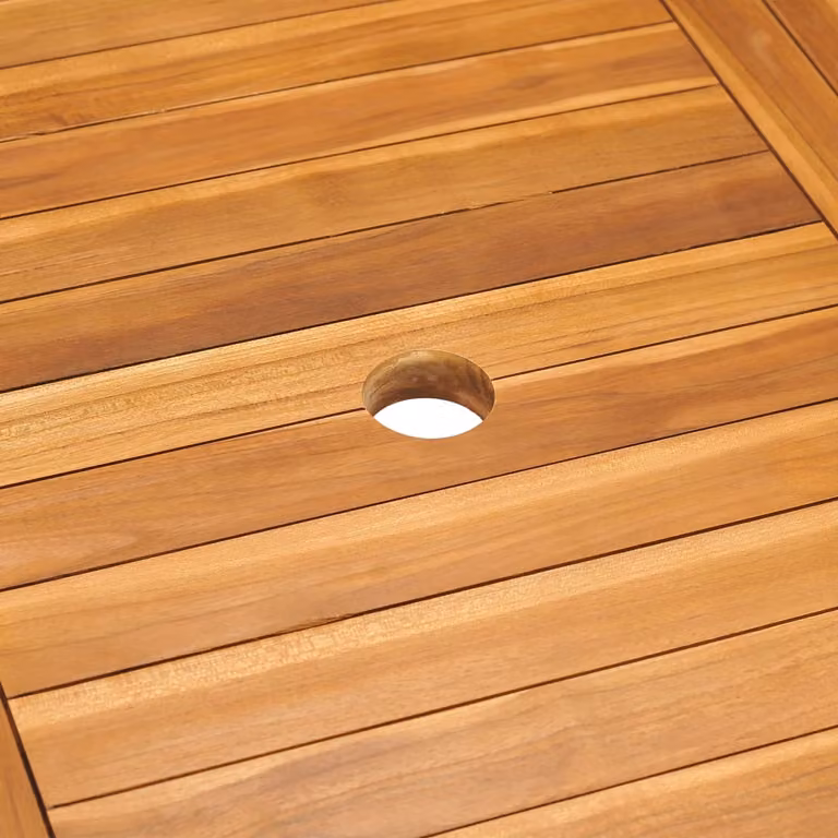 vidaXL set da pranzo da giardino 9 pezzi con cuscini in legno massiccio teak