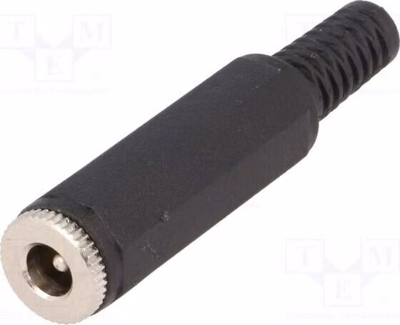 1 connettore per alimentazione a corrente continua (DC), connettore DC da 5,5/2,1 mm, maschio
