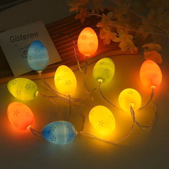 Catena luminosa a LED con 10 lampadine LED – kit di luci multicolore da 2 metri