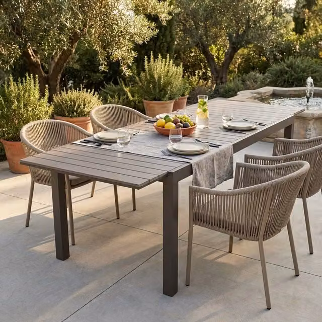 Tavolo da Giardino Allungabile cm 180/240x100 - MONTY