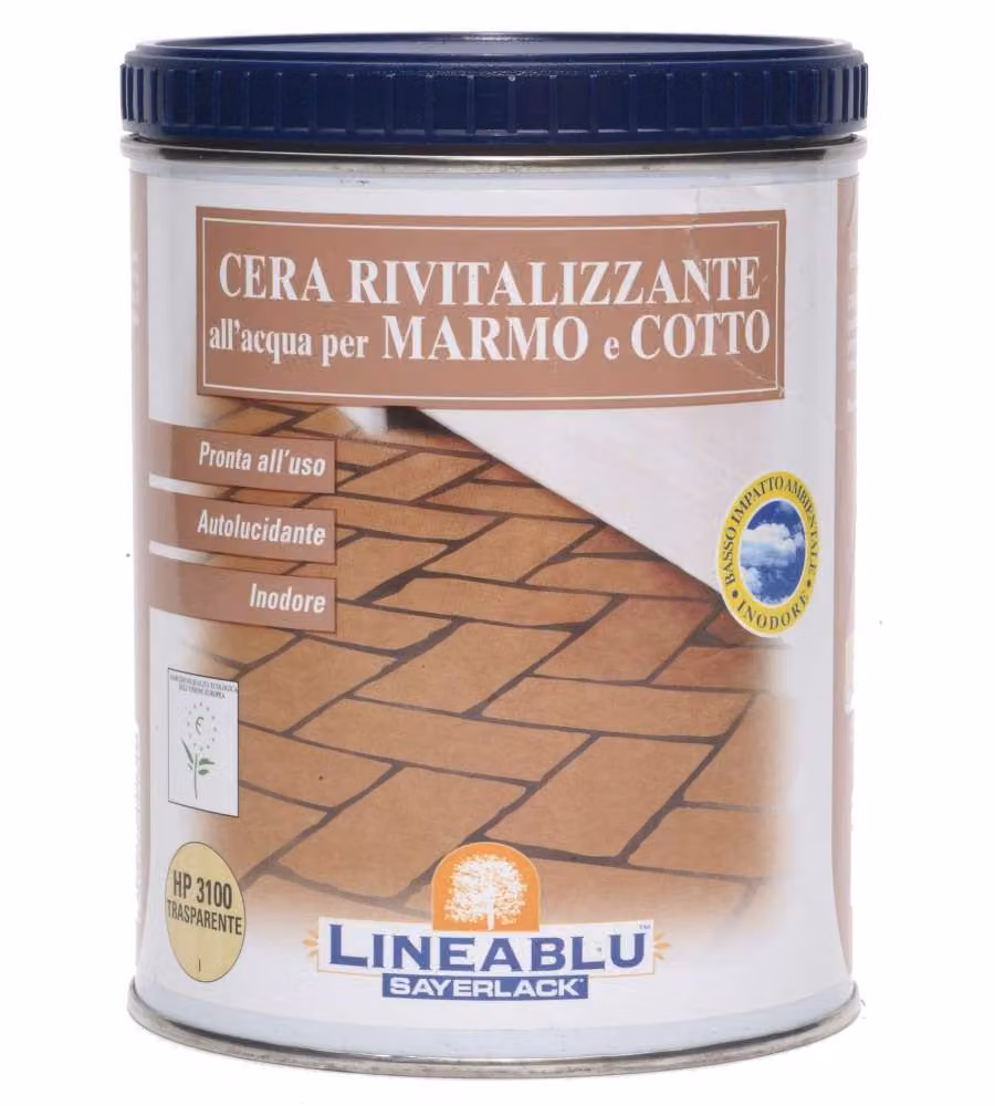 Cera Rivitalizzante per Marmo e Cotto Incolore 750 ml