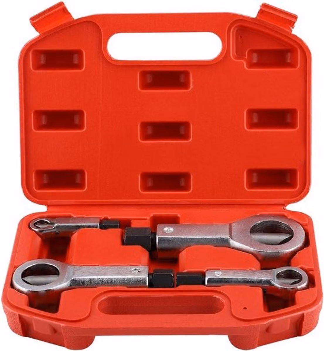 Set professionale di estrattori per dadi e bulloni danneggiati, composto da 4 utensili per una rimozione semplice