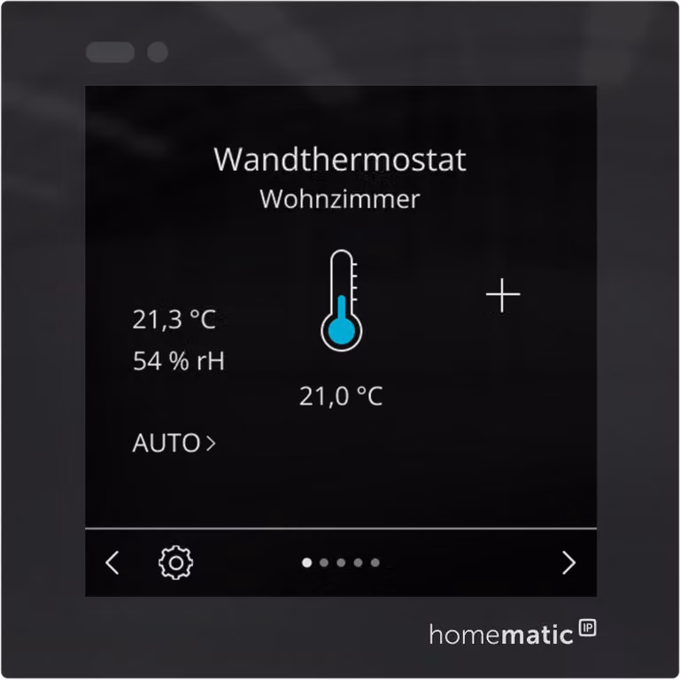 Display in vetro Homematic – plus