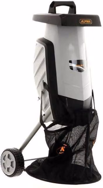 Biotrituratore elettrico Alpina con potenza 2,2 kW in acciaio e plastica – 1