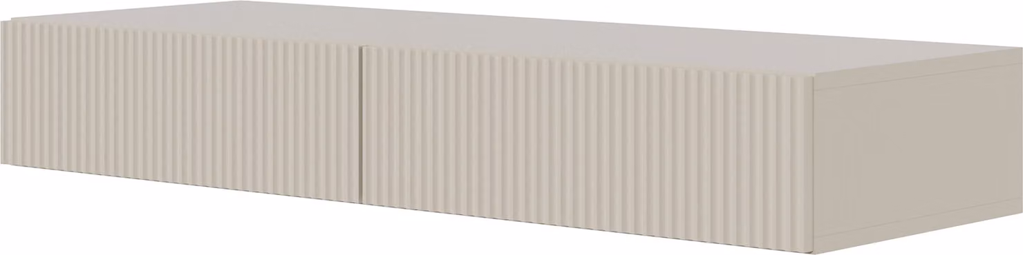 Selsey Veldio - Consolle per il trucco con cassetti, grigio beige, 110 cm