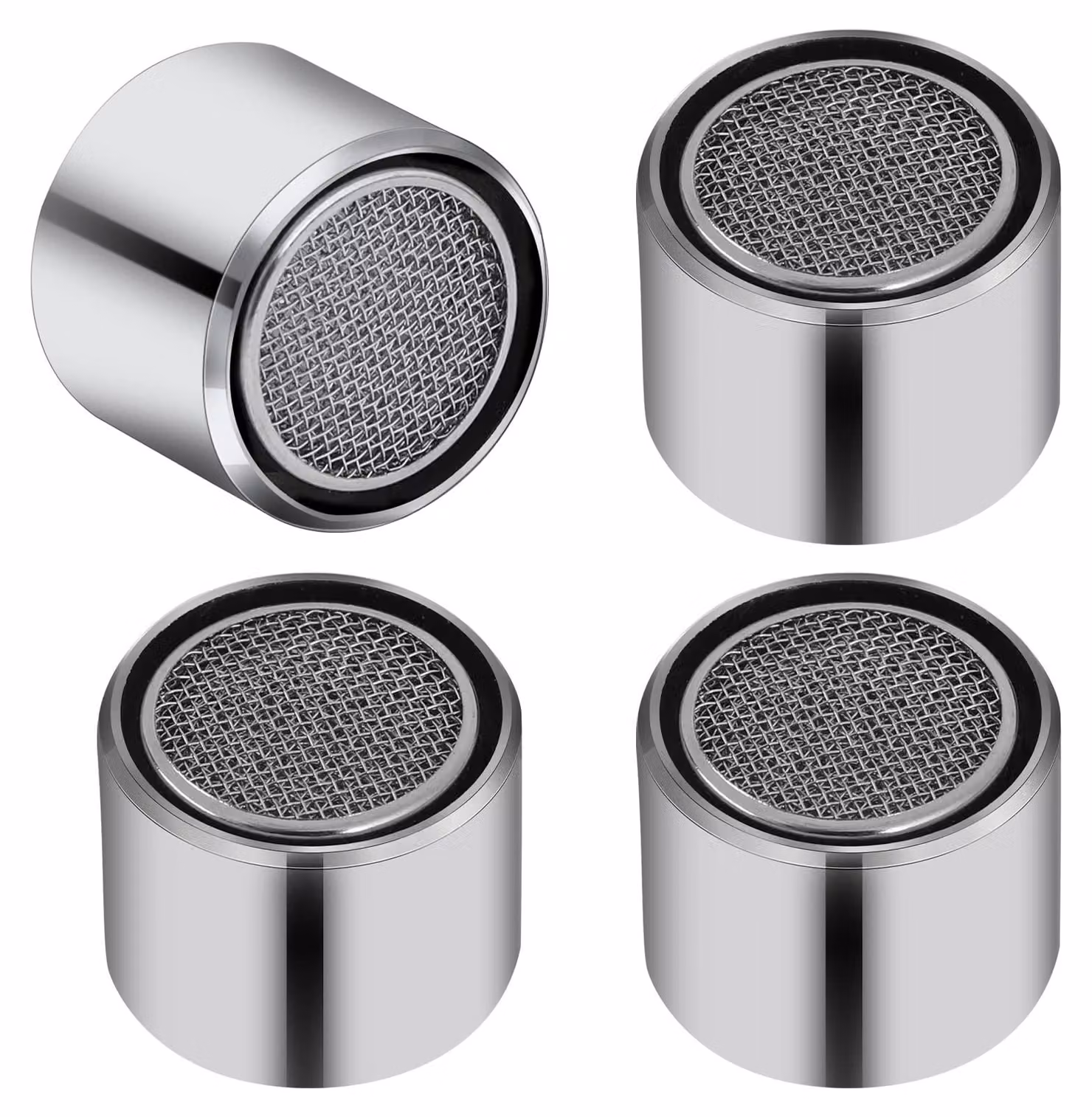 Regolatore di flusso M22, confezione da 4 pezzi. Aeratori per rubinetti, ideali per bagno e cucina