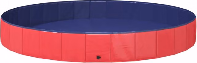 Piscina gonfiabile rotonda per bambini Design In, colore rosso, L: 300 cm, H: 38 cm