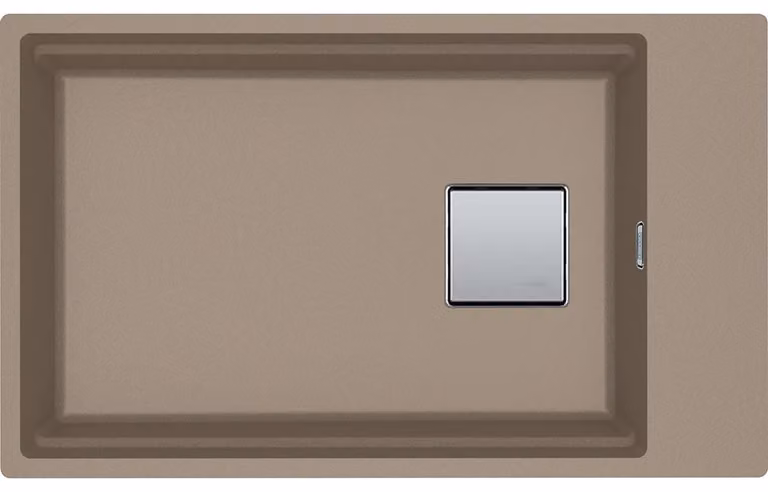 Franke Kubus 2 - Lavello in Fragranite KNG 110-62, 760x460 mm, cashmere 125.0512.516