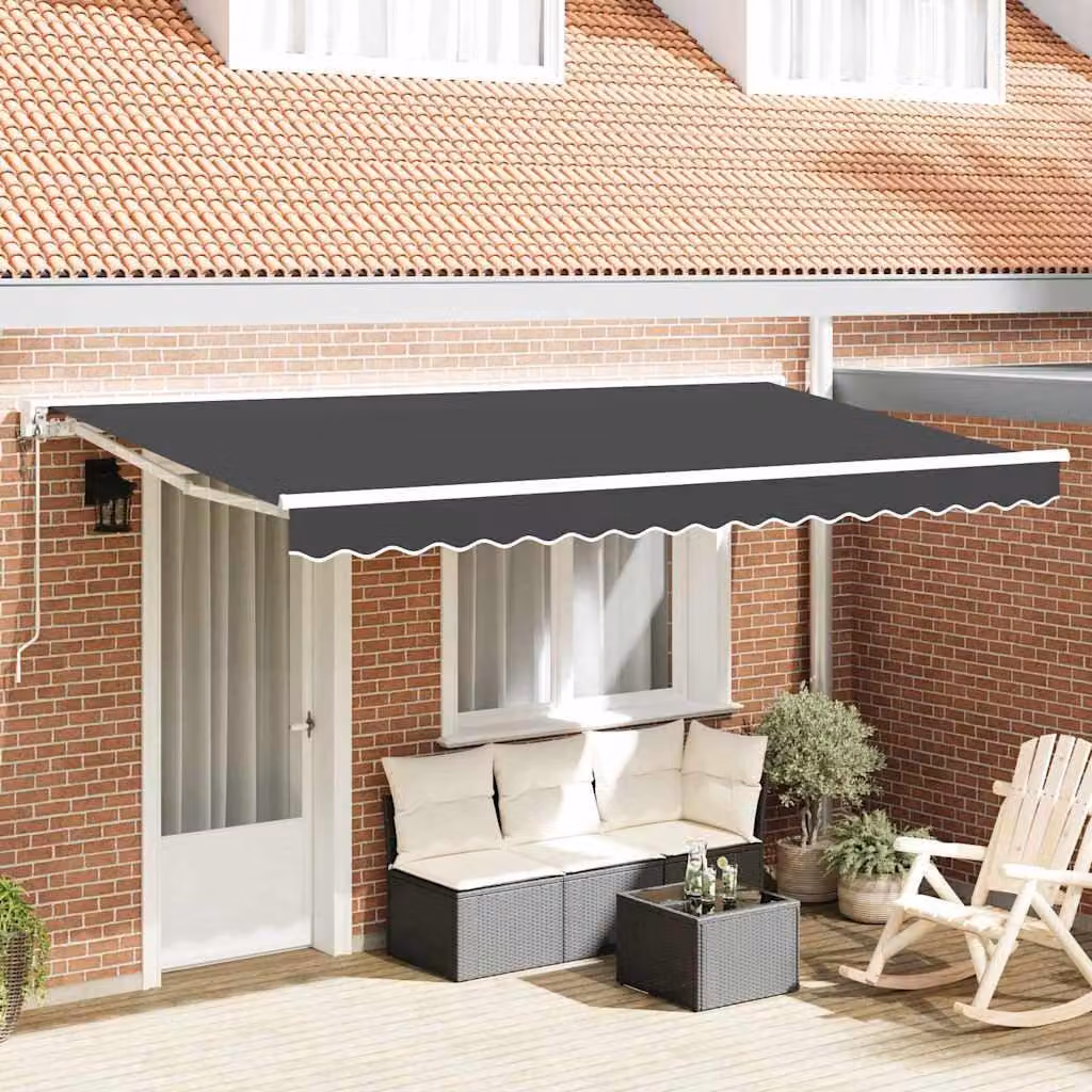 Maison Exclusive - Telaio per tenda da sole antracite 400 x 200 cm