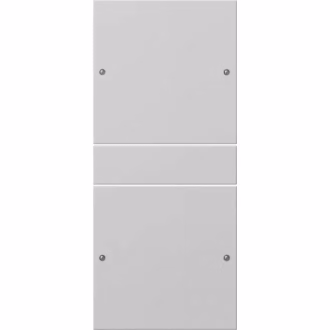 Set di interruttori a bilanciere Gira 2f (1+1) Sistema 55 Grigio (laccato) 2182015