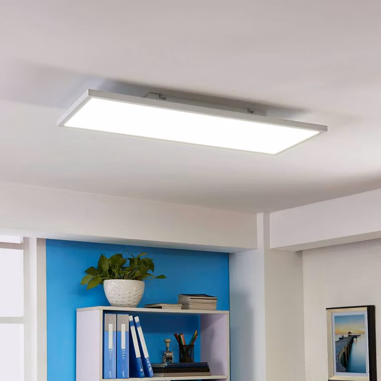 Arcchio Pannello LED Philia, CCT, 80 cm x 29,5 Philia Arcchio, dimmerabile, Bianco / Opale, Soggiorno / Sala da pranzo, Plastica, Moderno, Pannello LED