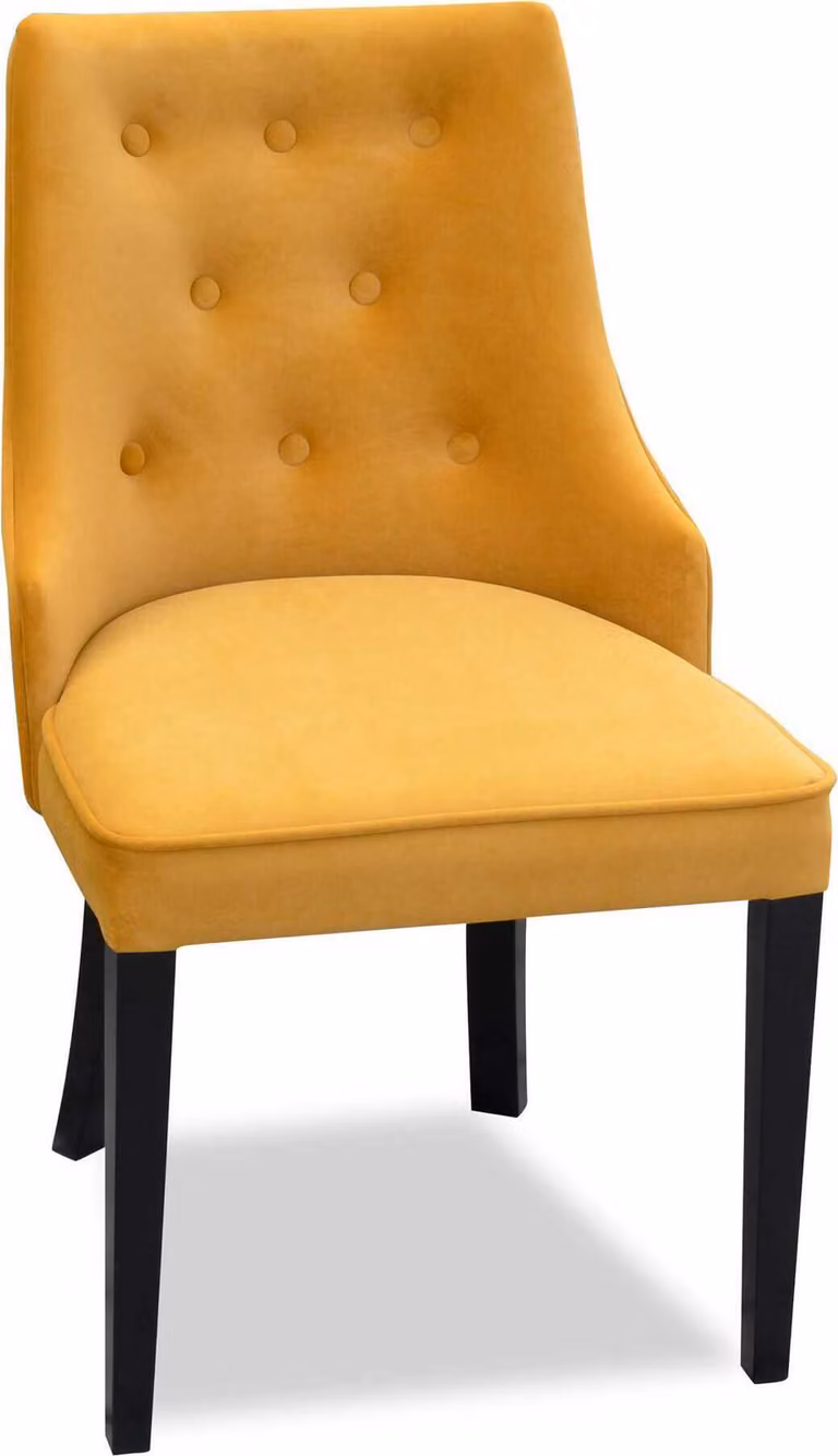 Lehnstuhl Polsterstuhl ohne Armlehne Luxus Sessel Stuhl Wohnzimmer