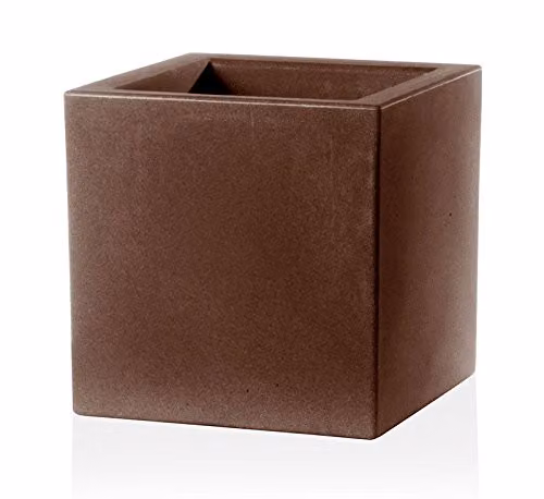 Vaso Schio Cubo 30 Bronzo 30 x 30 x 30 cm