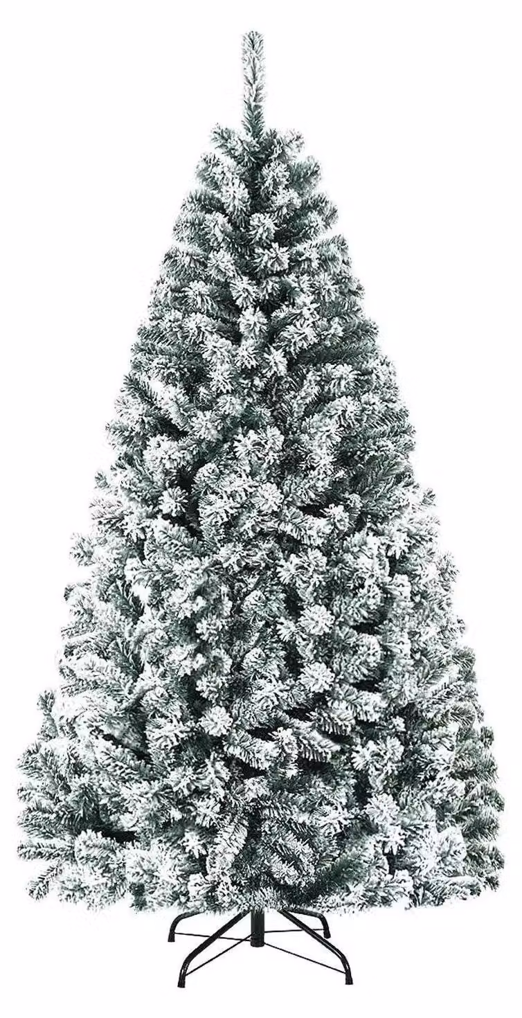 Albero di Natale artificiale - 180 cm - Aghi in PVC - Supporto in metallo - Verde