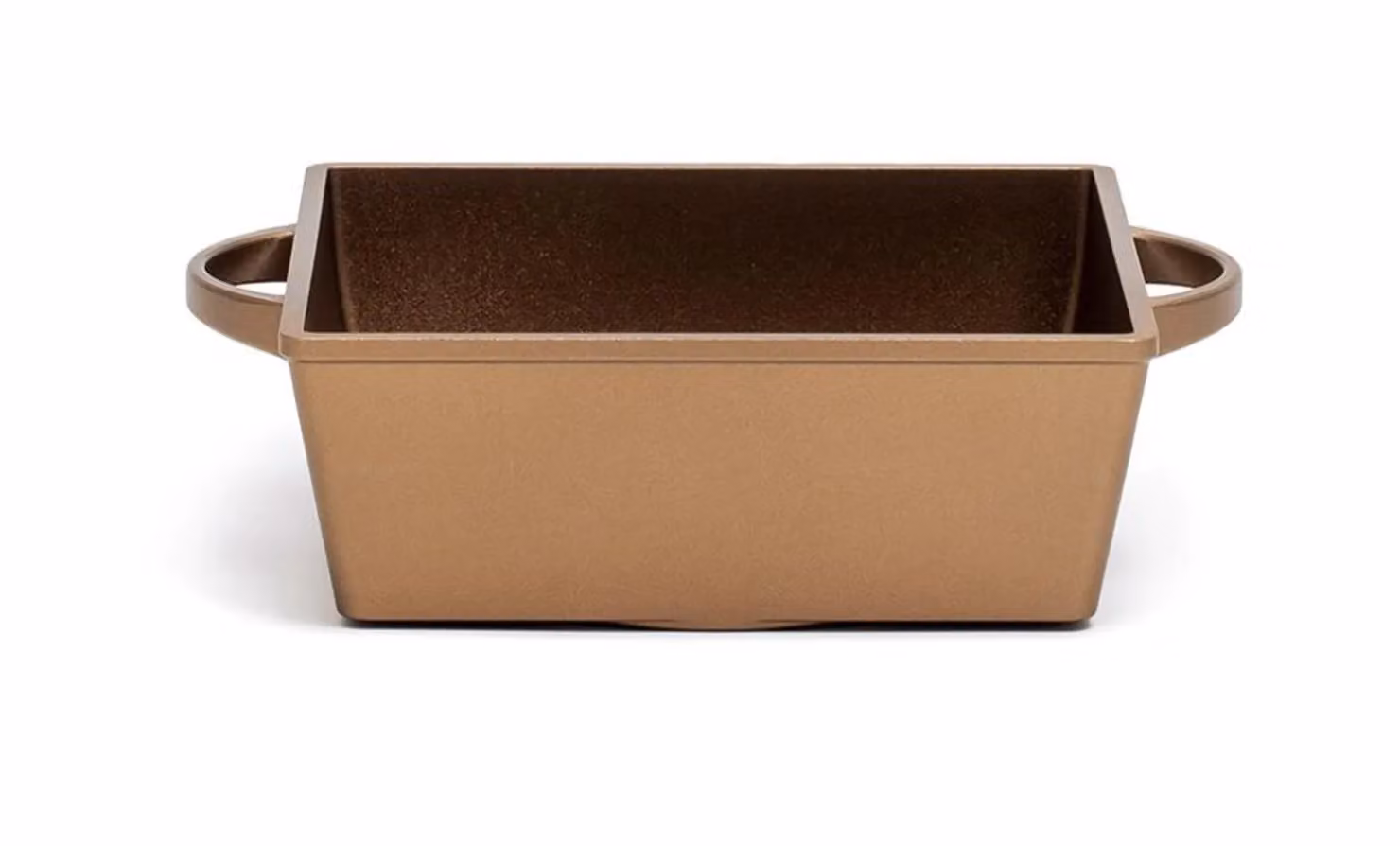 Casseruola quadrata in alluminio pressofuso antiaderente per induzione, con maniglie, linea K360, dim. 25x25cm