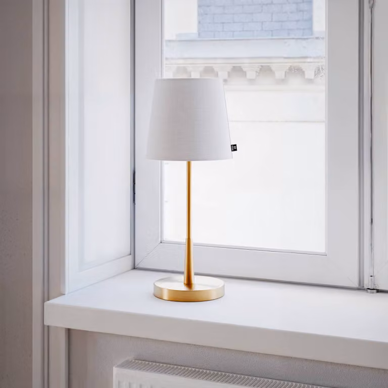 By Rydéns Lampada da tavolo Lumi, Ottone / Oro, Soggiorno / Sala da pranzo, Metallo, Lampada da tavolo