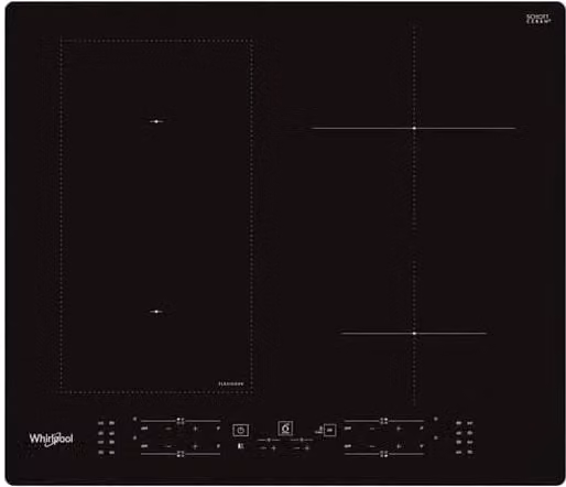 Piano cottura a induzione Whirlpool WL B8160 NE in vetroceramica nero, L: 59 cm, P: 51 cm