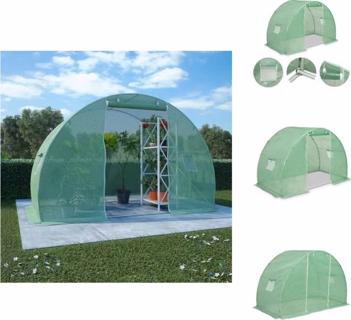 vidaXL Serra 4,5 m² 300x150x200 cm - Serre