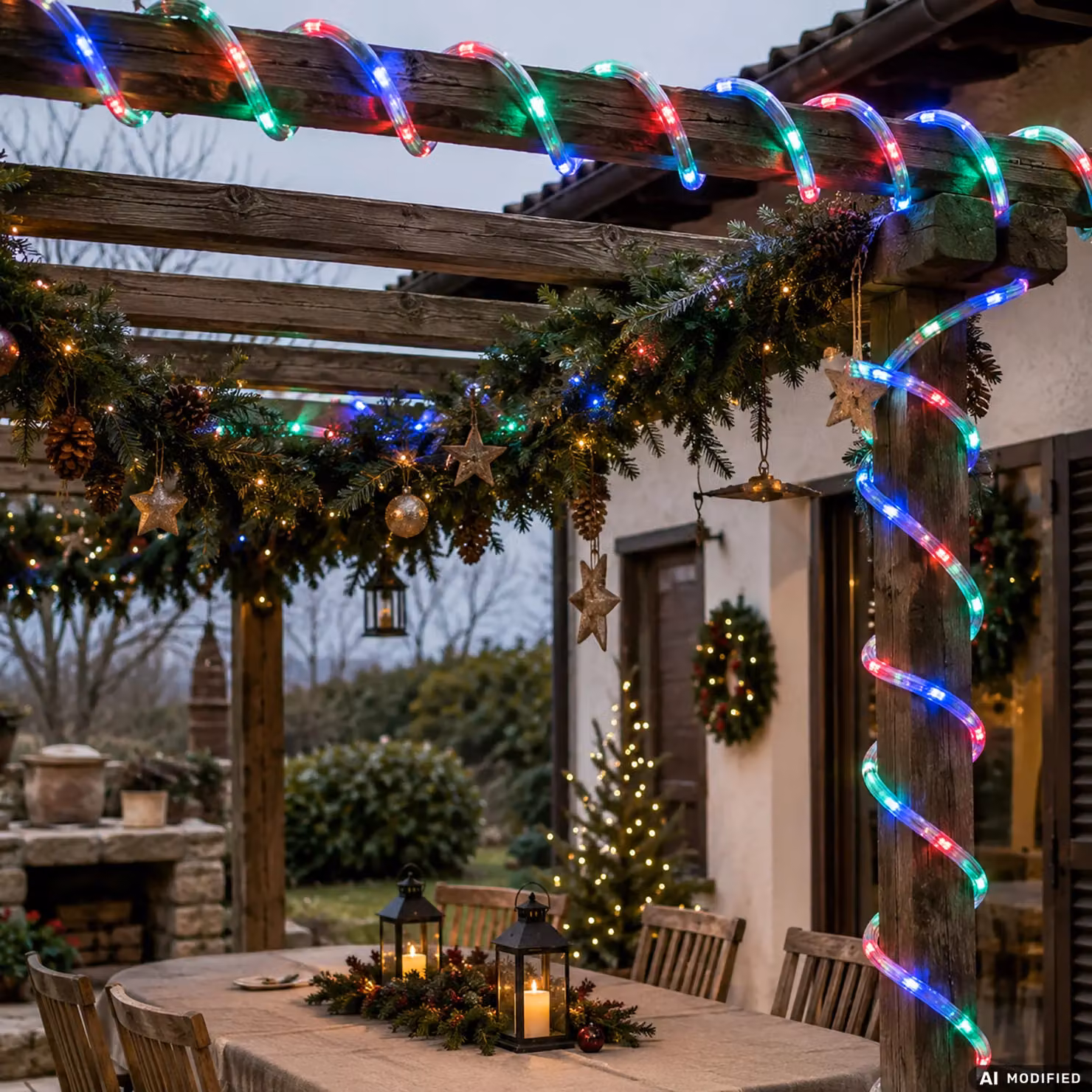 DICTROLUX Tubo Luminoso RGB con 180 LED Multicolor, Lunghezza: 10 m – 2