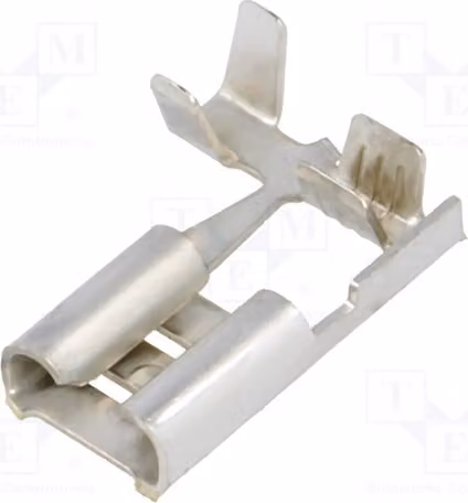 Connettore a morsetto, piatto, 0,8 mm, 6,3 mm, 0,5÷1 mm², femmina, per cavi, modello BM 02196, isolato