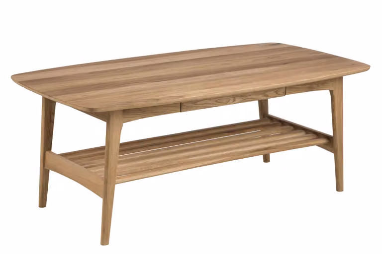 Tavolino Emily oak divano soggiorno tavolo mensola tavolino in legno lisciviato