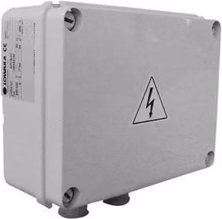 Quadro elettrico monofase Lowara per pompa sommersa da 4 kW 1.5 HP, colore grigio