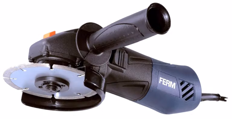 Smerigliatrice angolare 850W - 125mm - Avviamento elettronico graduale e maniglia regolabile
