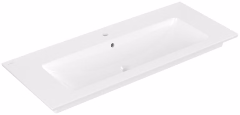 Villeroy & Boch Venticello lavabo armoire, 1 trou pour robinet, avec trop-plein, 1200x500mm, 4104CLR1, 4104CLR1