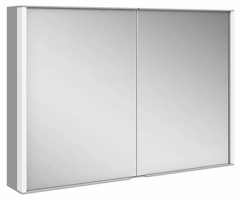 KEUCO ROYAL MATCH armoire de toilette murale, 2 portes en miroir double cristal, 1000mm, 12803171301, 12803171301