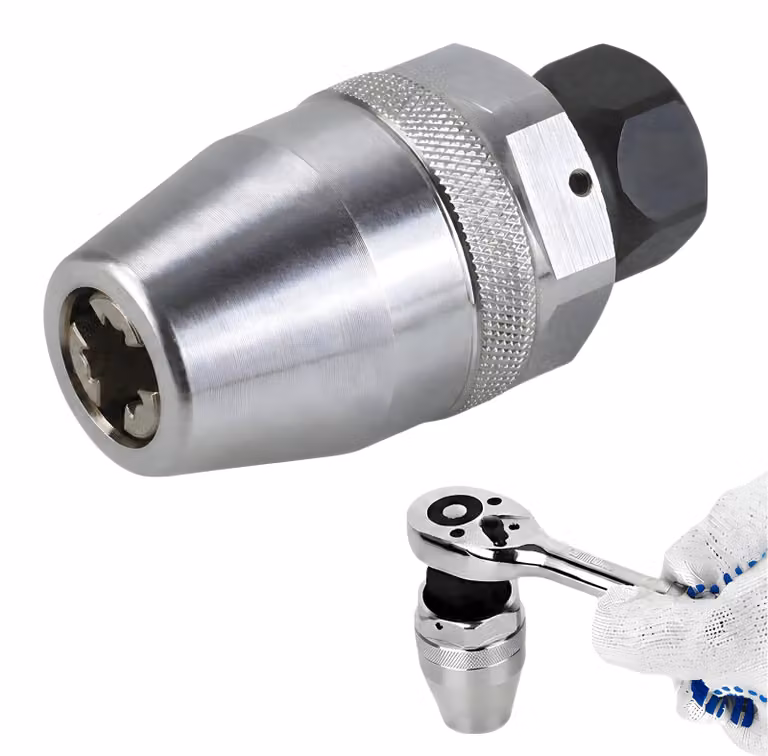 Estrattore per viti da 3/8 di pollice, adatto per viti da 6-12 mm, per la rimozione della ruggine, utensile per l'officina