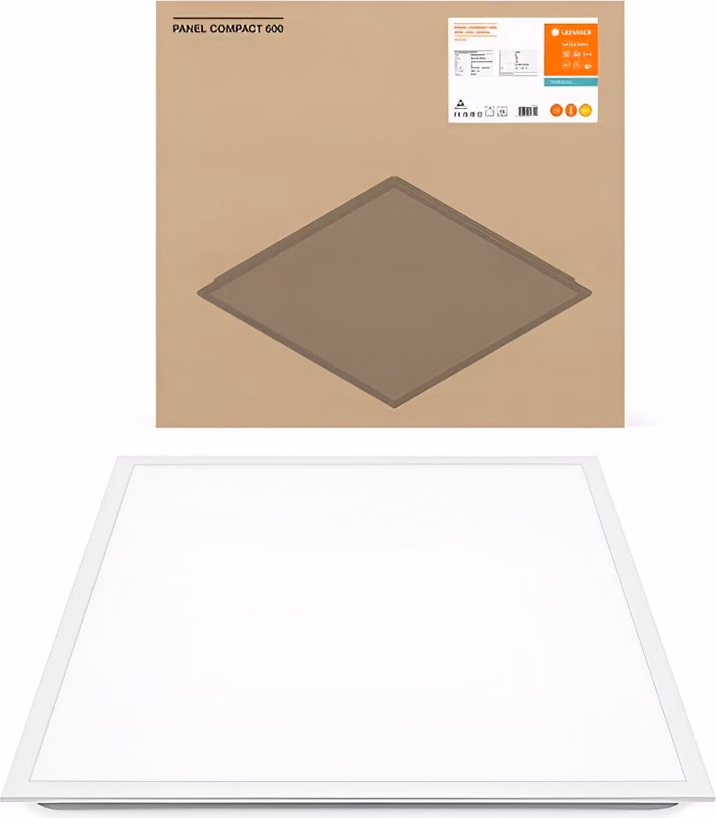 Pannello LED 60x60 cm 33W 3630lm Compact 600 di LEDVANCE No Flicker 6500K Personalizzato Bianco freddo