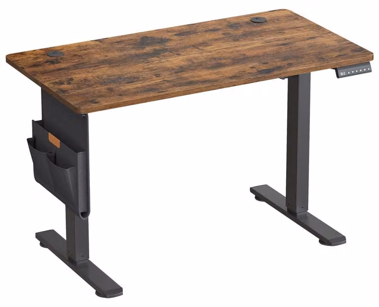 Scrivania regolabile in altezza con funzione di memoria | Colore: nero | Dimensioni: 100x60x72-120 cm