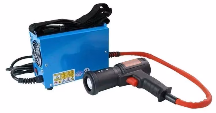 Riscaldatore a induzione – Bobina di induzione – Potenza: 1500W – Alloggiamento in alluminio – Colore: blu